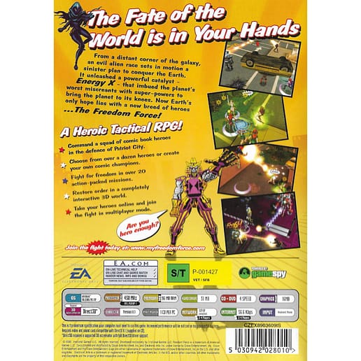 Freedom Force PC CD (Begagnad)