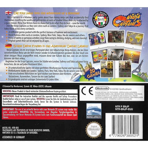 Ninja Captains Nintendo DS (Begagnad)