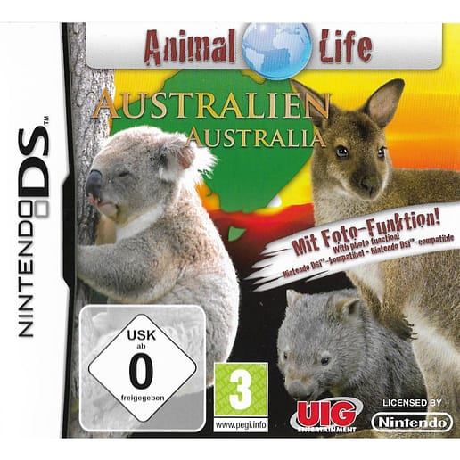 Animal Life Australia Nintendo DS (Begagnad)