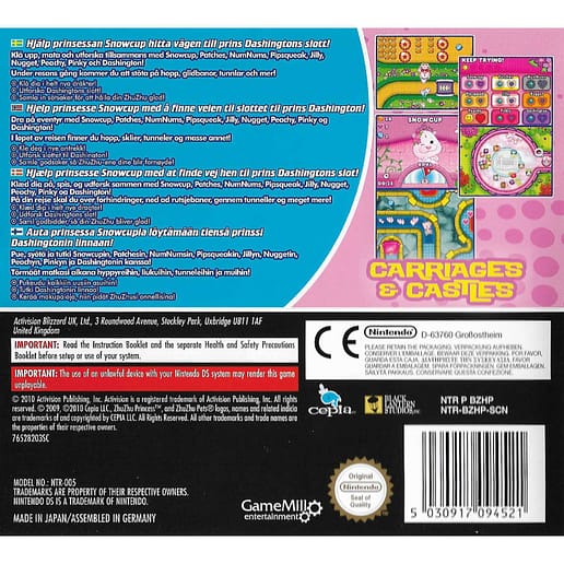 Zhu Zhu Princess Nintendo DS Nordic (Begagnad)