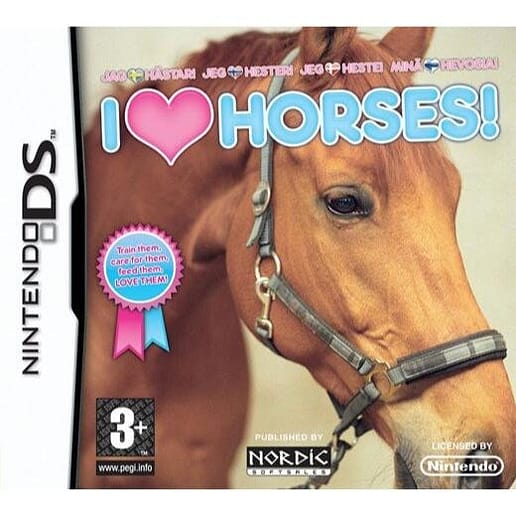 I Love Horses Nintendo DS Nordic (Begagnad)