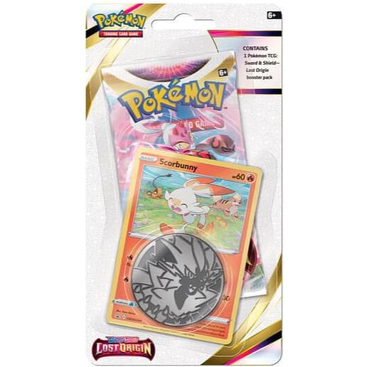 English Pokemon Sword and Shield Trading card game blister (Ett paket)