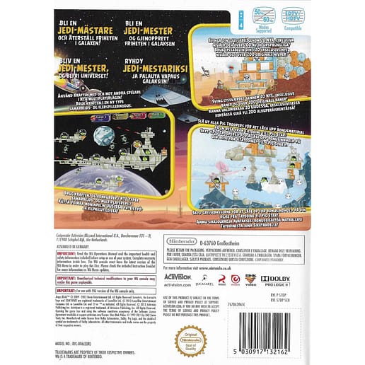 Angry Birds Star Wars Nintendo Wii Nordic (Begagnad)