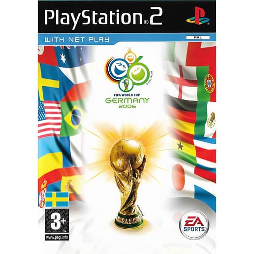 FIFA Fotbolls-VM 2006 Playstation 2 PS2 Swedish (Begagnad)