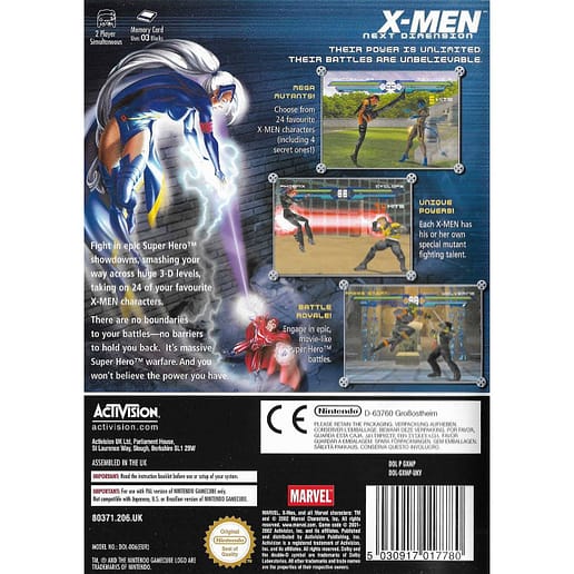 X-Men Next Dimension Nintendo Gamecube (Begagnad)
