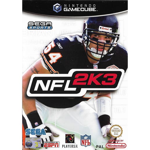NFL 2K3 Nintendo Gamecube Nordic (Begagnad)