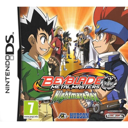 BeyBlade Metal Masters Nightmare Rex Nintendo DS (Begagnad)