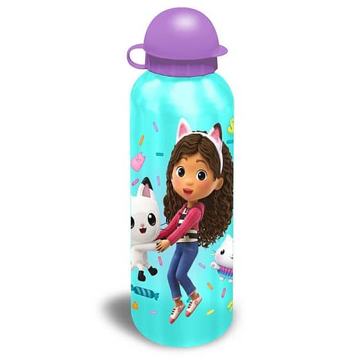 Gabbys Dollhouse flaska aluminium blandade 500ml