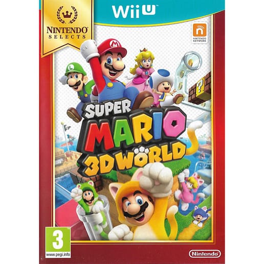 Super Mario 3D World Nintendo Wii U Nintendo Selects (Begagnad)