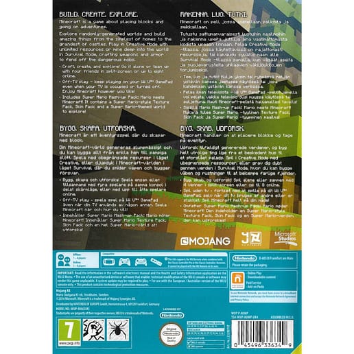 Minecraft Nintendo Wii U Nordic (Begagnad)