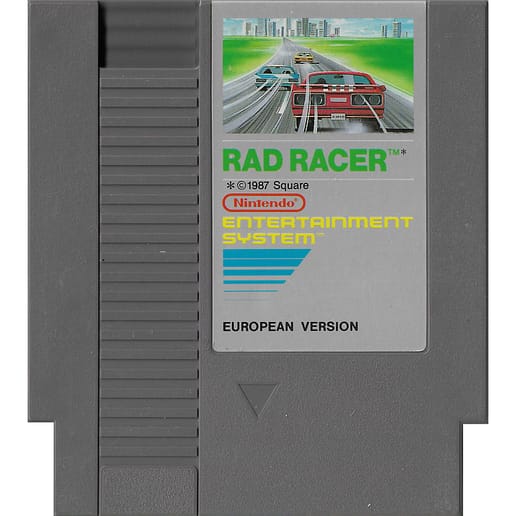 Rad Racer Nintendo NES (Begagnad)