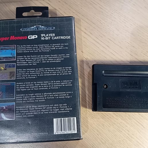 Super Monaco GP Sega Mega Drive