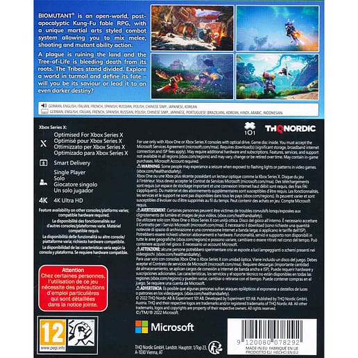 Biomutant Xbox Series Xbox One