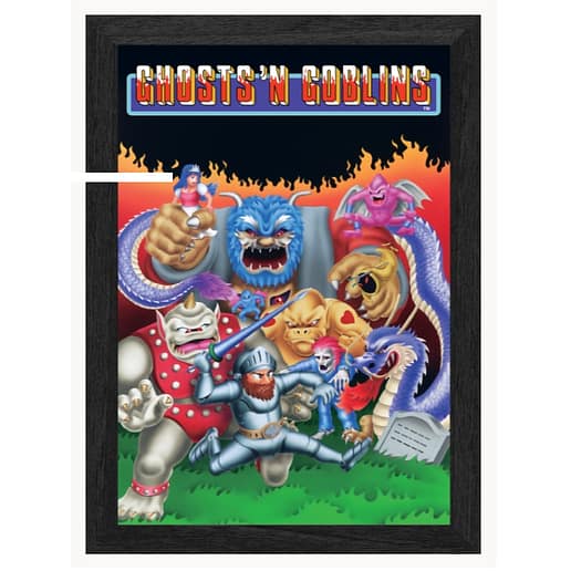 Pixel Frames Plax Ghost n Goblins