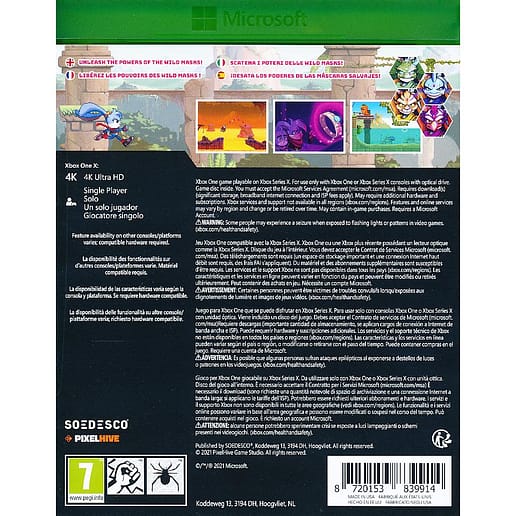 Kaze and the Wild Masks Xbox One Xbox Series X
