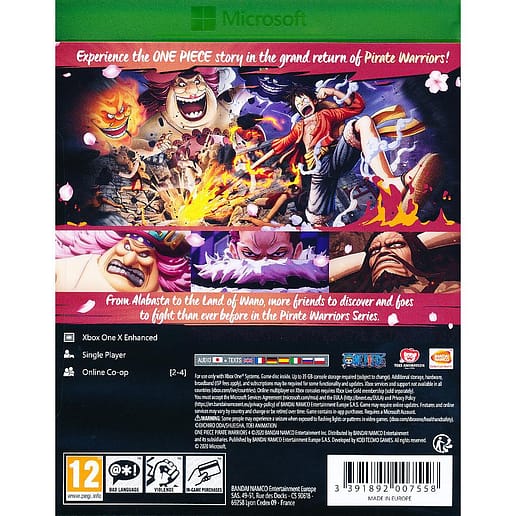 One Piece Pirate Warriors 4 Xbox One
