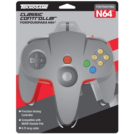 Handkontroll Grå Teknogame Nintendo 64