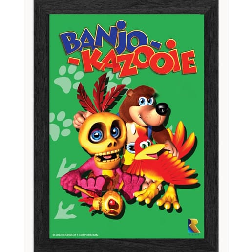 Pixel Frames Plax Banjo-Kazooie
