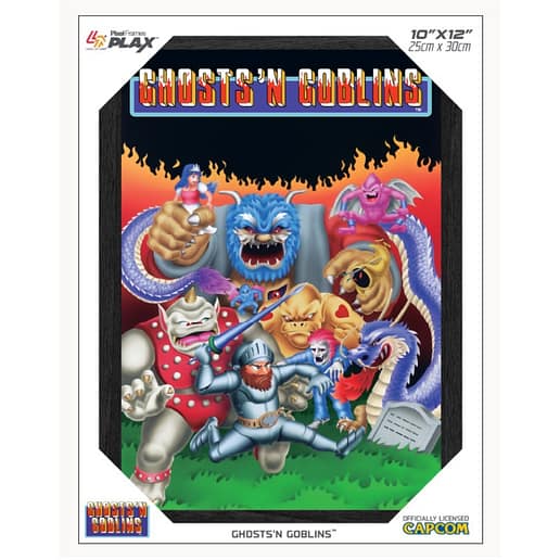 Pixel Frames Plax Ghost n Goblins