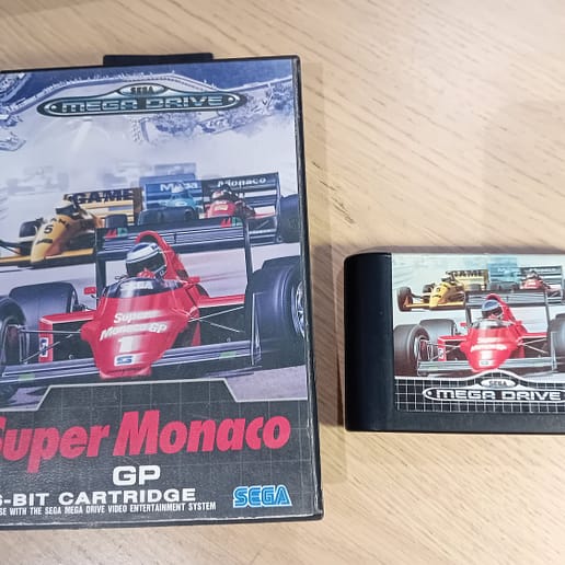Super Monaco GP Sega Mega Drive