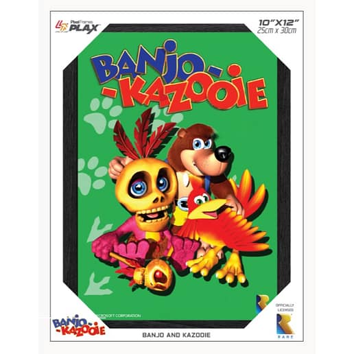 Pixel Frames Plax Banjo-Kazooie