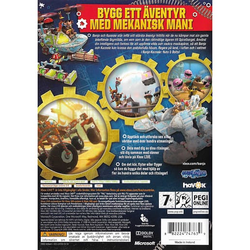 Banjo-Kazooie Nuts & Bolts Xbox 360 Swedish (Begagnad)