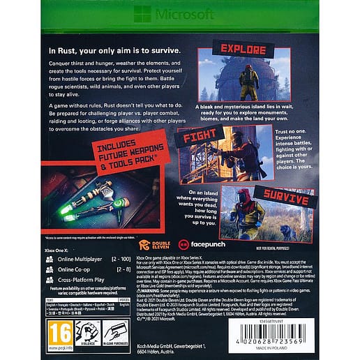 Rust Day One Edition Xbox One Xbox Series X