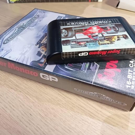 Super Monaco GP Sega Mega Drive