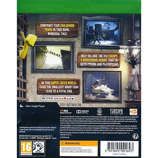 Little Nightmares Complete Edition Xbox One