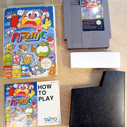 Puzznic Nintendo NES