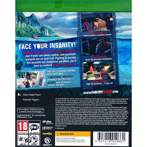 Far Cry 3 Classic Edition Xbox One