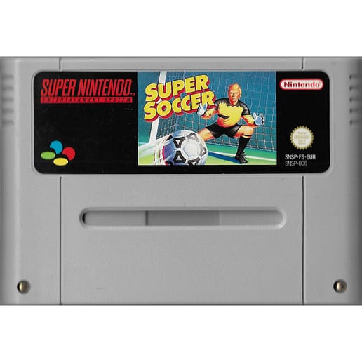 Super Soccer Super Nintendo SNES EUR (Begagnad)