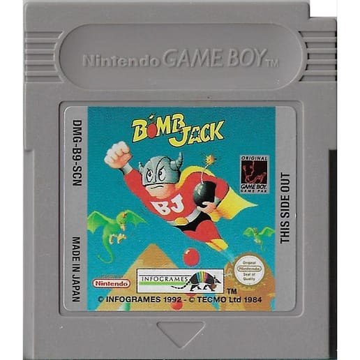 Bomb Jack Gameboy SCN (Begagnad)