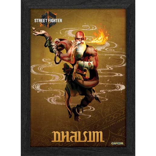 Pixel Frames Plax Street Fighter 6: Dhalsim