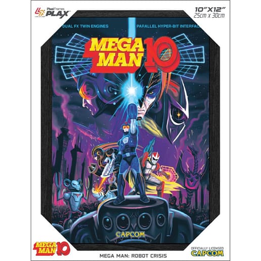 Pixel Frames Plax Mega Man 10 Robot Crisis