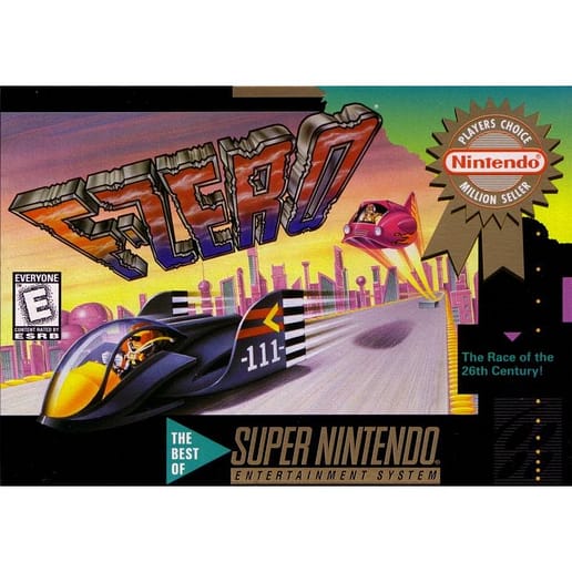 F-Zero Super Nintendo (NTSC-U, Inplastad)