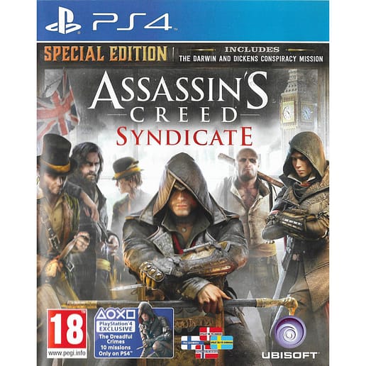 Assassins Creed Syndicate Playstation 4 PS4 Nordic (Begagnad)