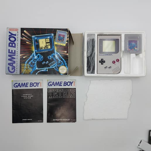 Gameboy Basenhet Boxad + Tetris