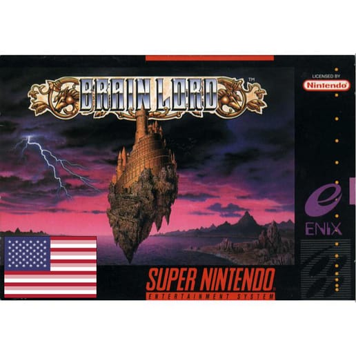 Brain Lord Super Nintendo (NTSC-U)