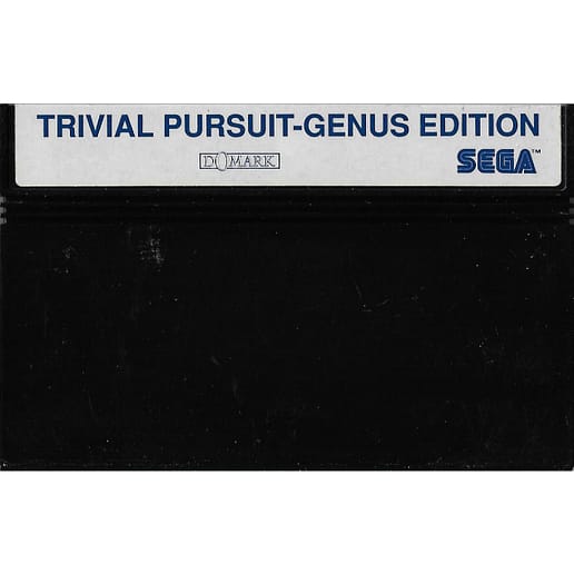 Trivial Pursuit Genus Edition Sega Master System (Begagnad)