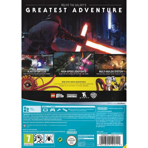 Lego Star Wars The Force Awakens Nintendo Wii U (Begagnad)