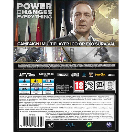 Call of Duty Advanced Warfare Playstation 4 PS4 (Begagnad)