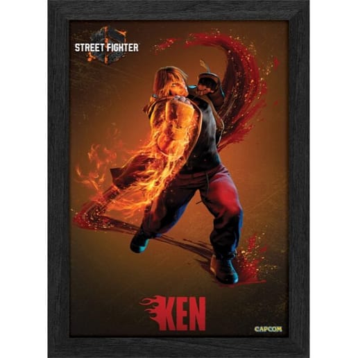 Pixel Frames Plax Street Fighter 6: Ken