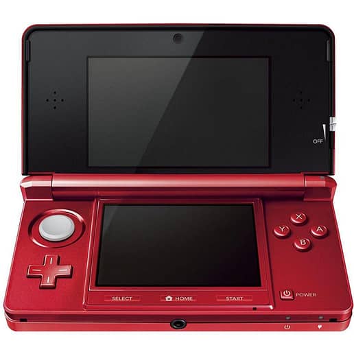 Basenhet Red Nintendo 3DS 3DS