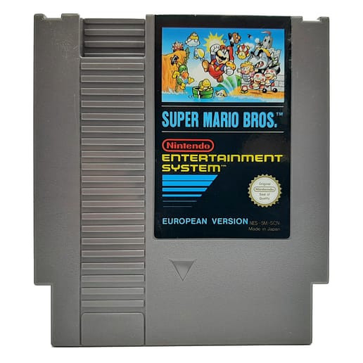 Nintendo NES 8-bit Basenhet + Super Mario Bros