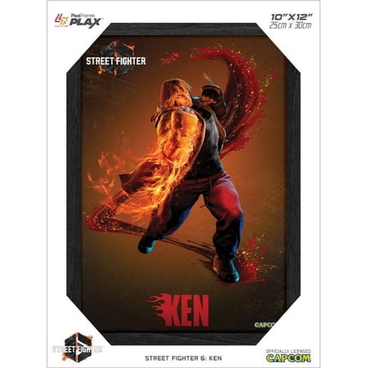 Pixel Frames Plax Street Fighter 6: Ken