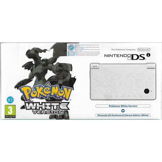 Basenhet Reshiram & Zekrom Edition Nintendo DSi + Pokemon White Version