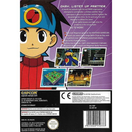 Megaman Network Transmission Nintendo Gamecube (Begagnad)