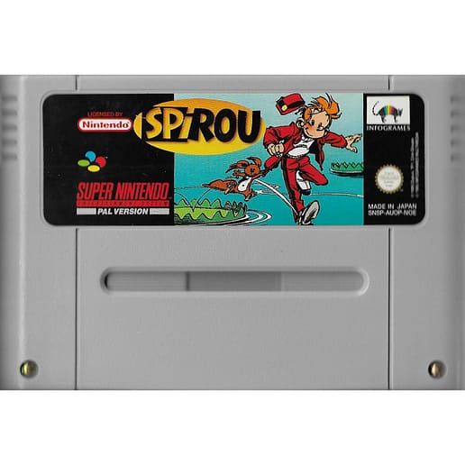 Spirou Super Nintendo SNES NOE (Begagnad)