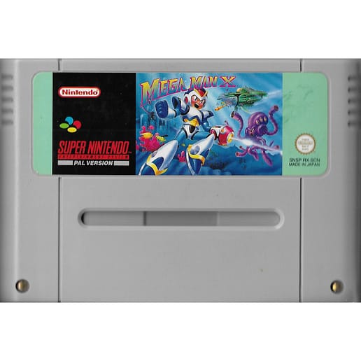 Mega Man X Super Nintendo SNES SCN (Begagnad)